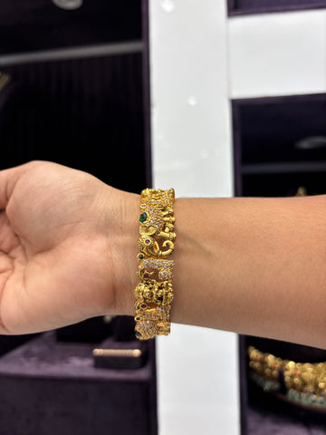 Nakshi Elephant Bangles (Single)