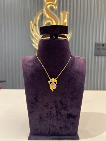 Vinayaka Locket simple chain