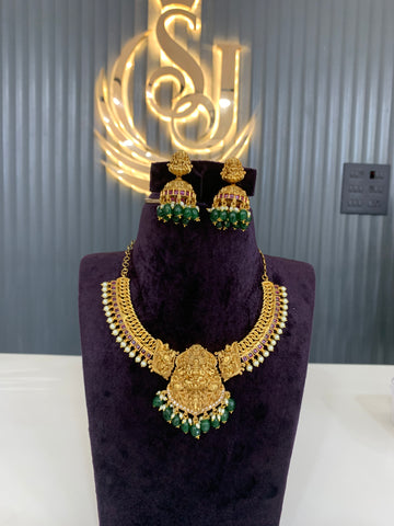 Beautiful jilebi necklace