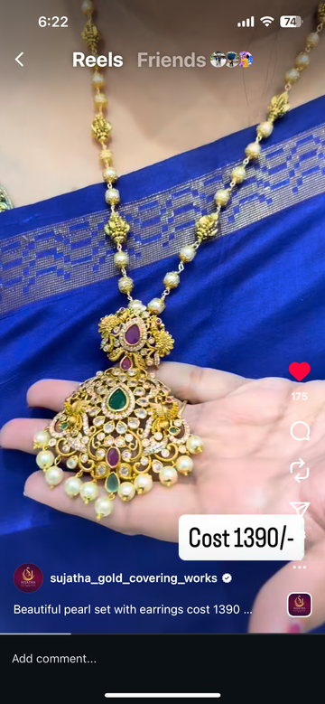 Beautiful beads set