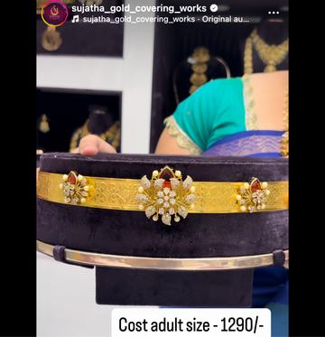 Beautiful pendent hip belt (adult)