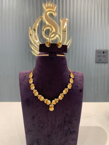 Beautiful simple Nakshi necklace