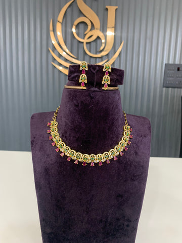 Beautiful multi stone necklace