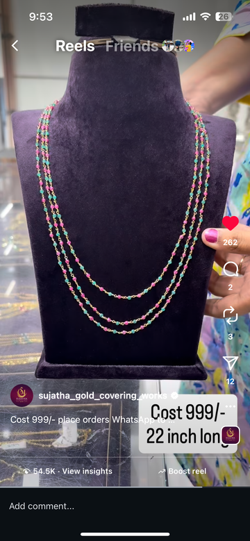 Beautiful customised beads set (handmade)premium beads
