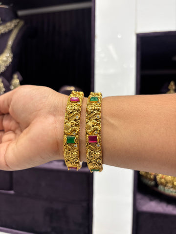 Nakshi Openable Bangles (set of 2)