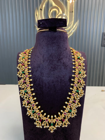 2in1 hipblet &Beautiful heavy haram without earrings
