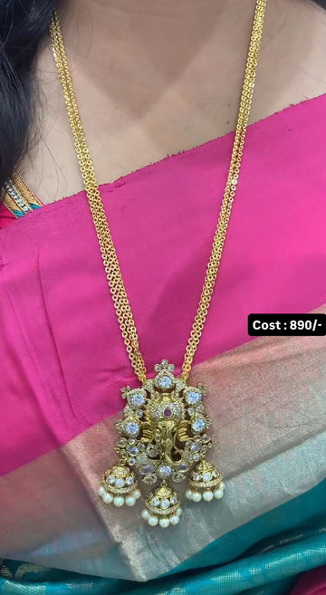 Beautiful chandraharam chain