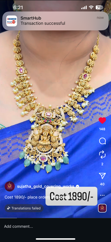 Beautiful necklace
