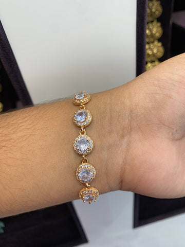 Beautiful rose gold bracelet