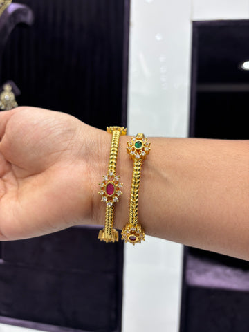 CZ Multi Stone Bangles