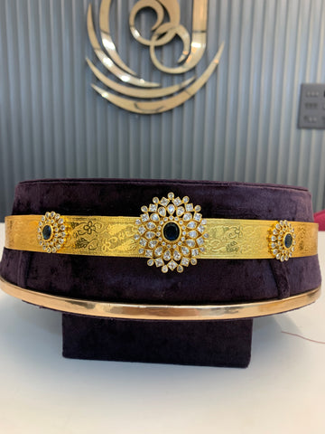 Beautiful plain vaddanam with locket adult (42inchs)