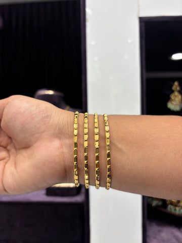 Microplated Gold Bangles