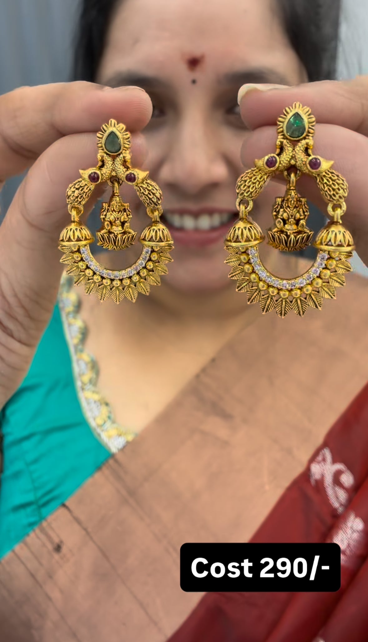 Beautiful traditional earrings