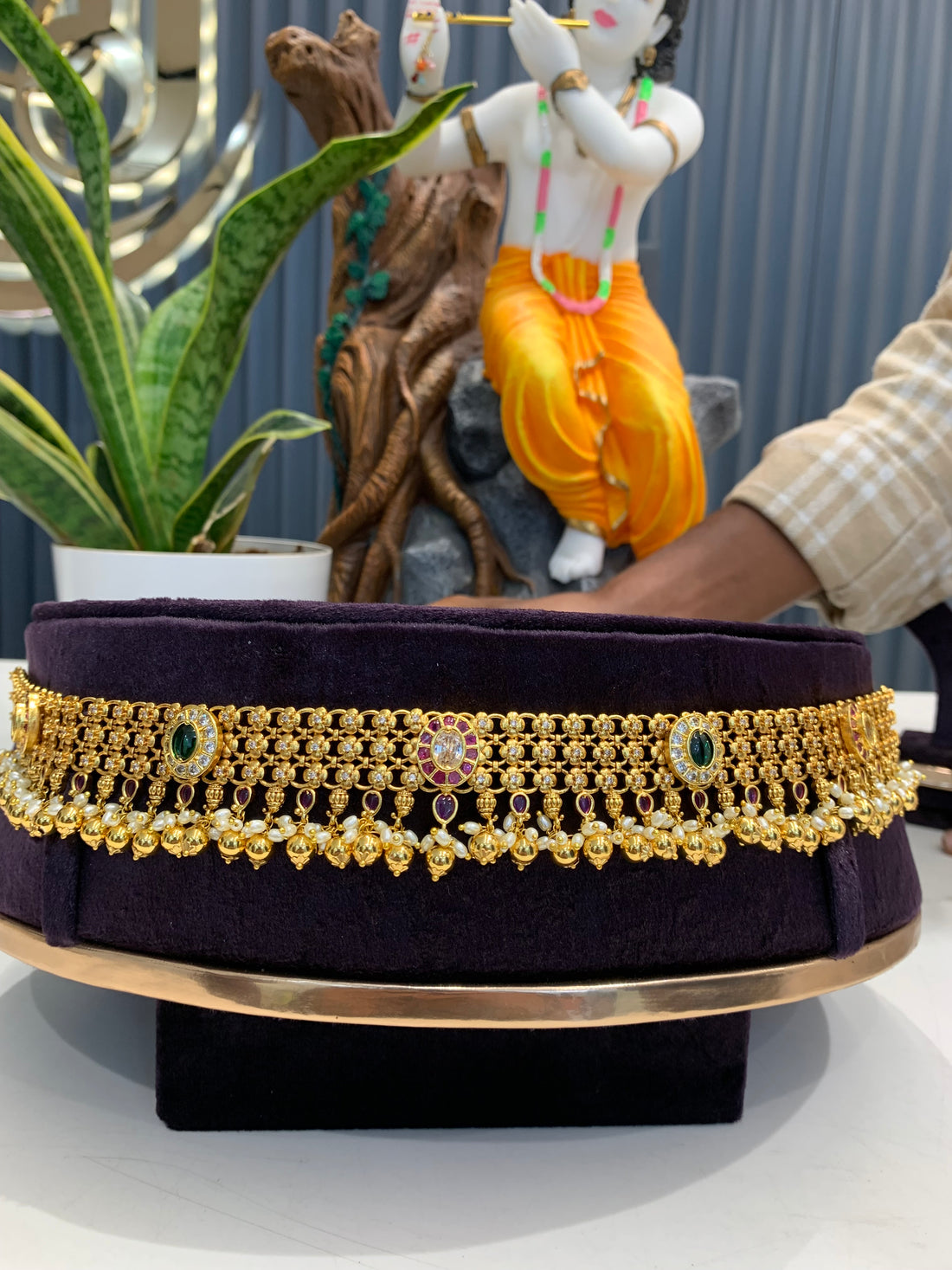 Beautiful customised chain vaddanam