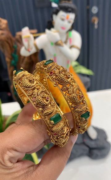 Beautiful nakshi openable bangle (single)