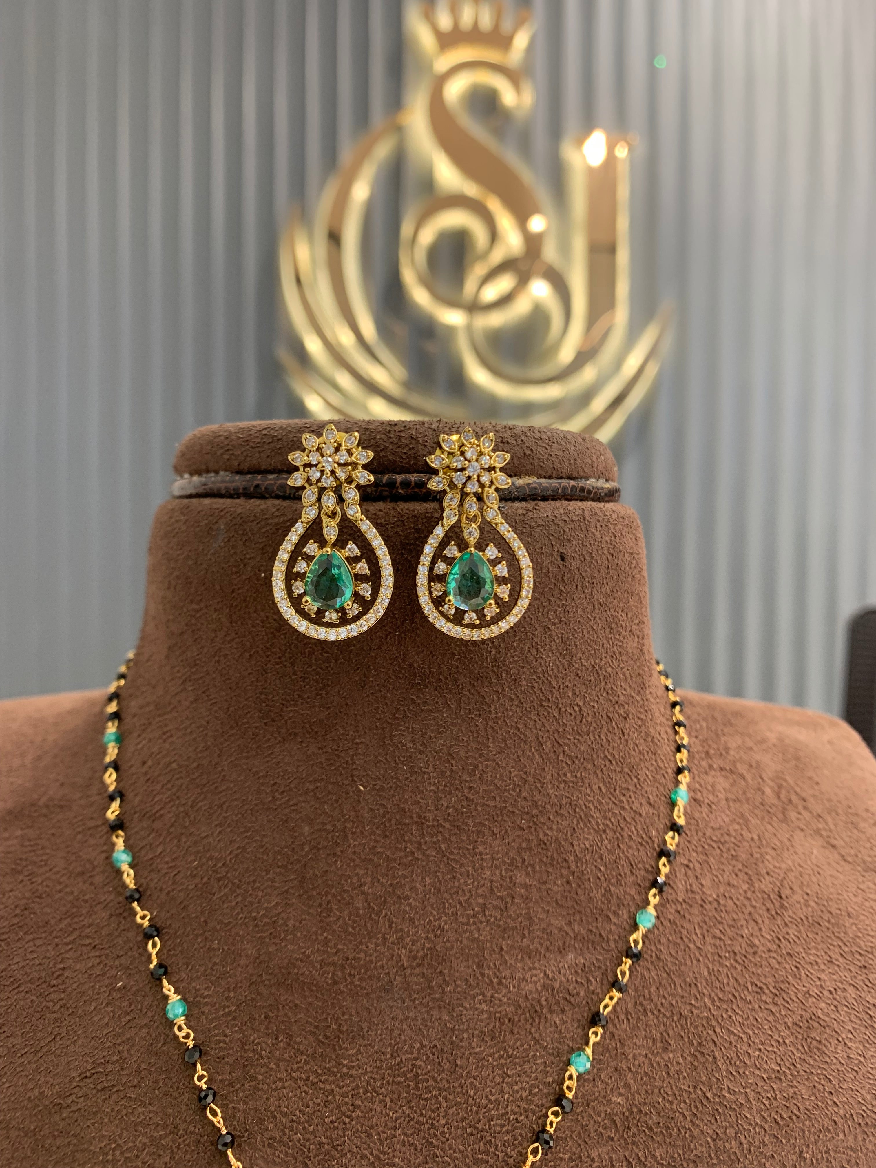 Beautiful Black beads set
