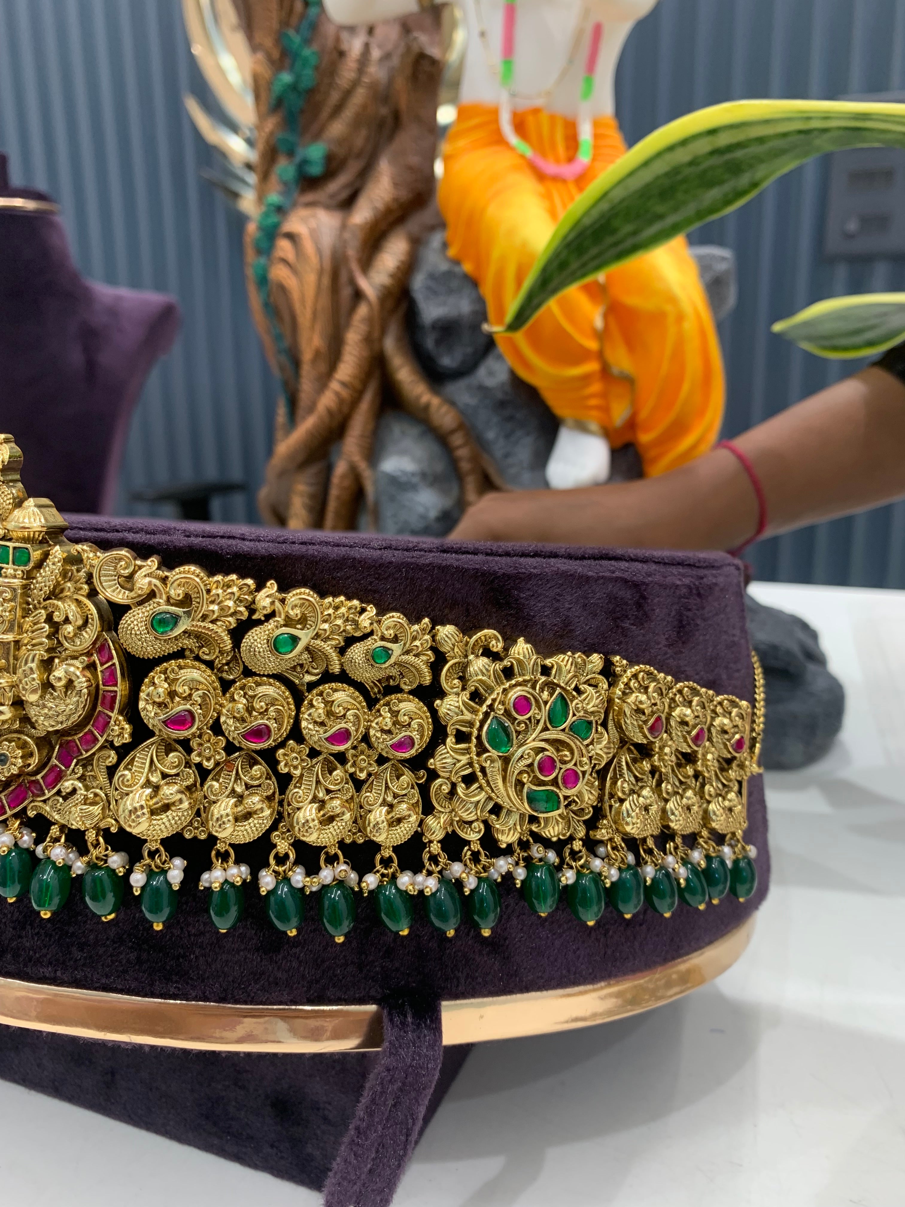 Beautiful customised chain vaddanam