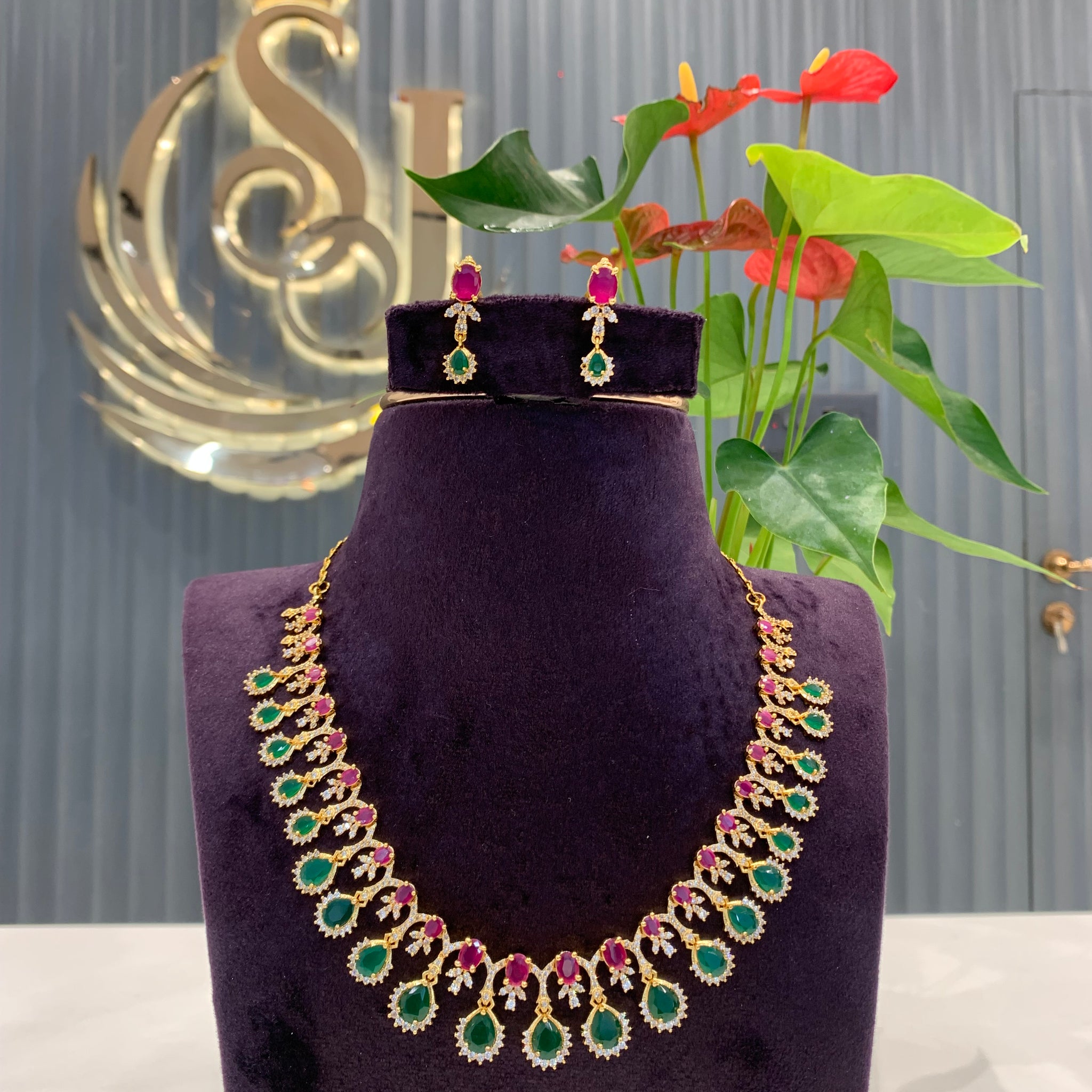 Beautiful CZ necklace