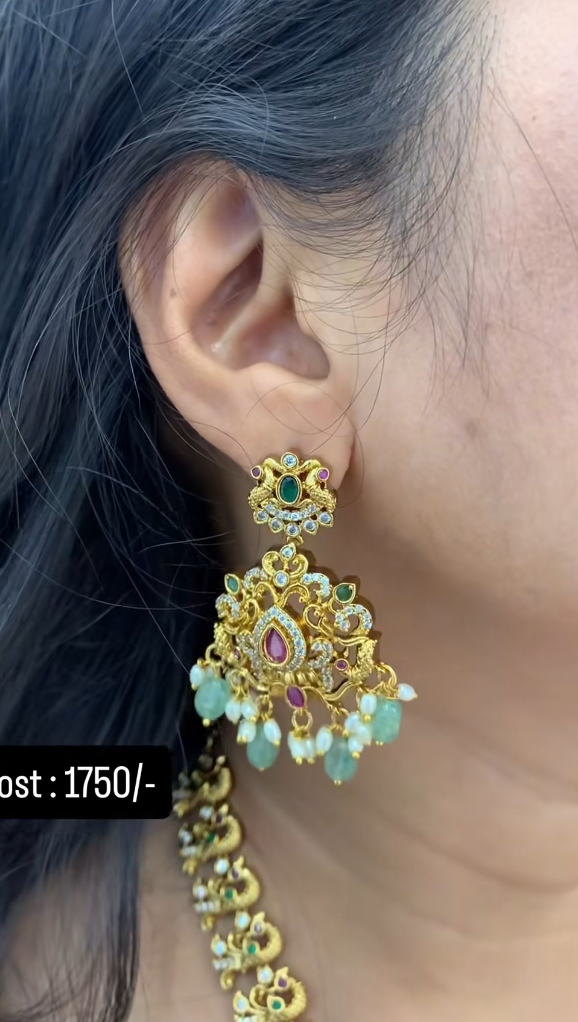 Beautiful nakshi necklace