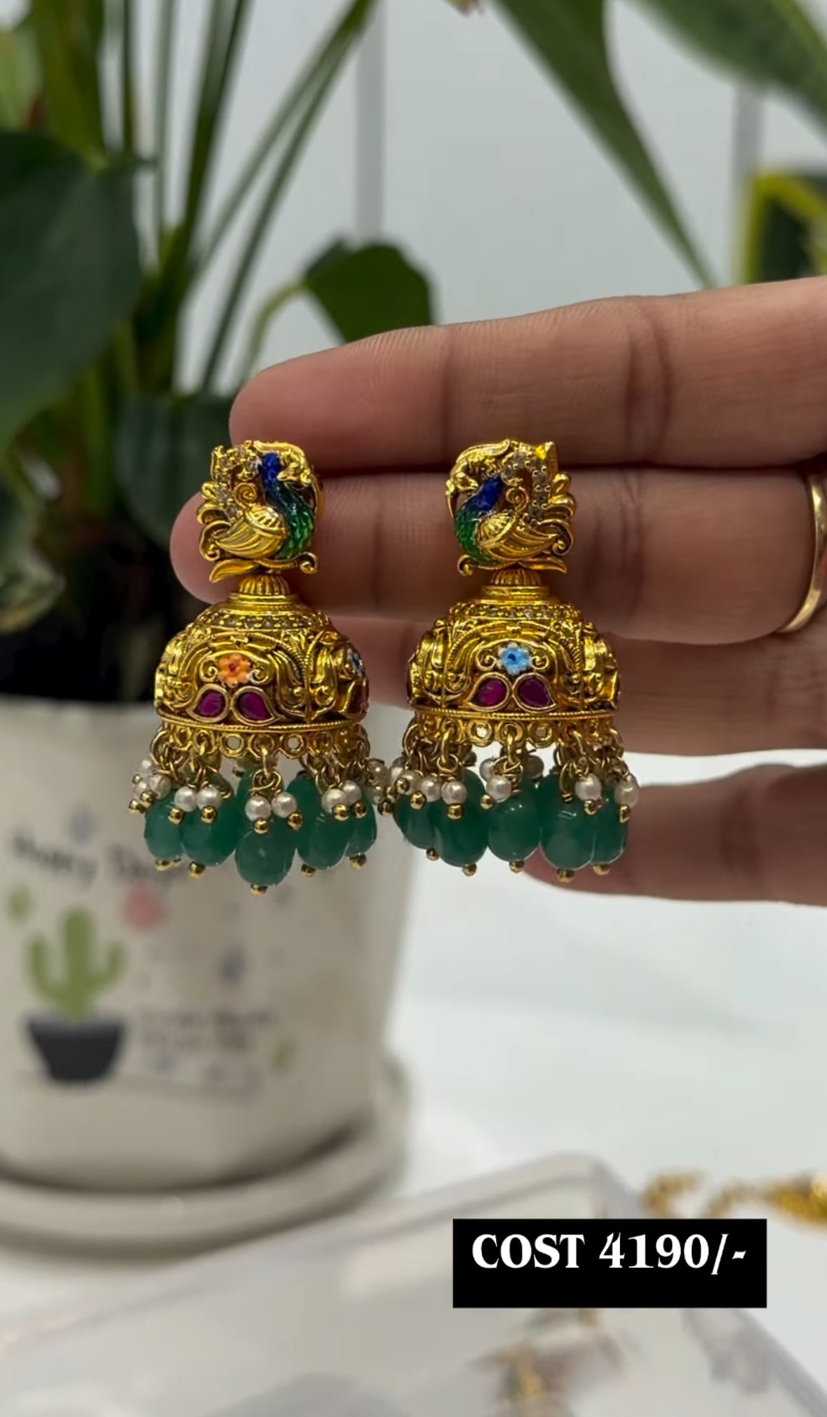 Beautiful meenakari haram