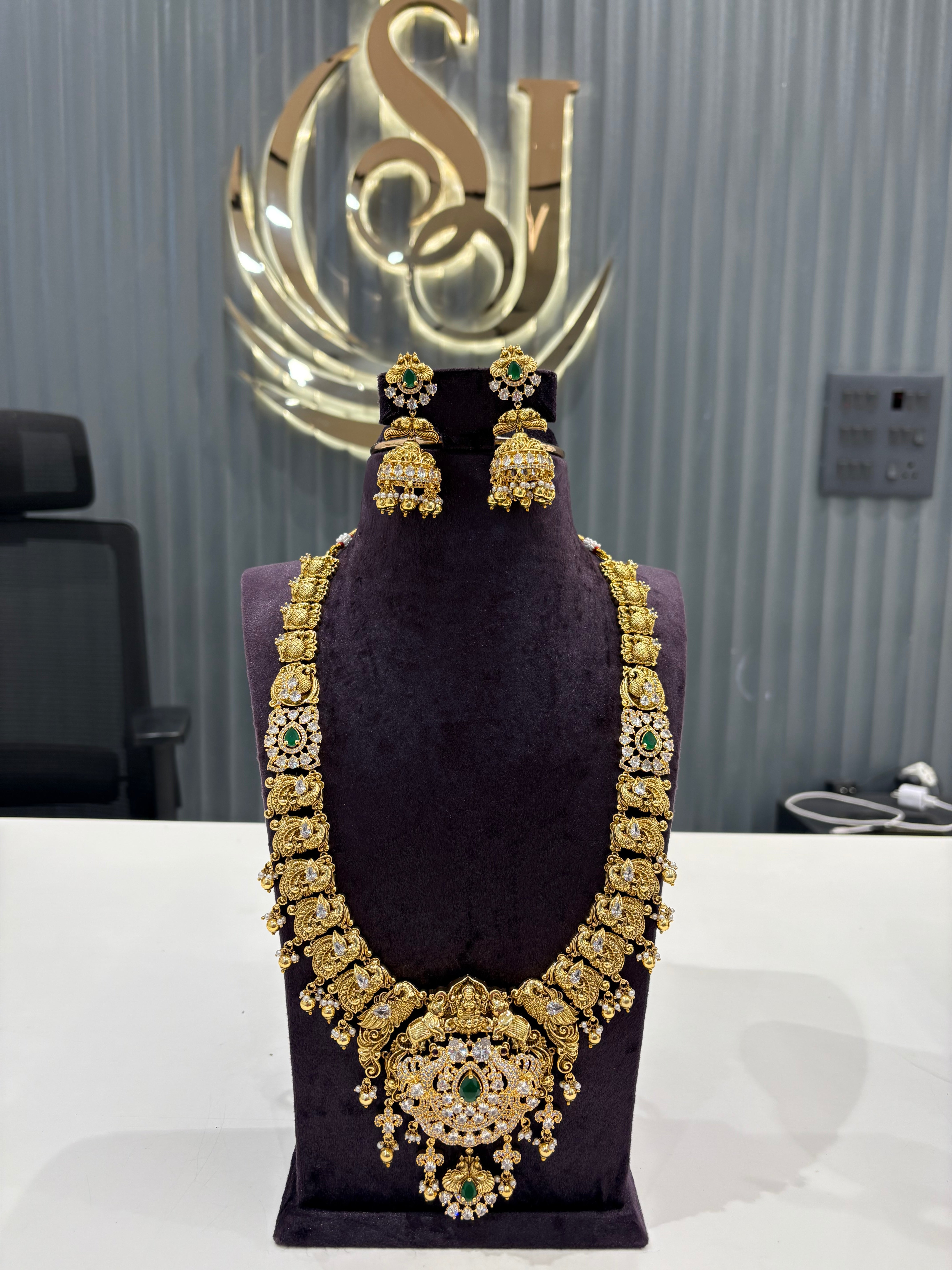 Beautiful nakshi 3D long haram