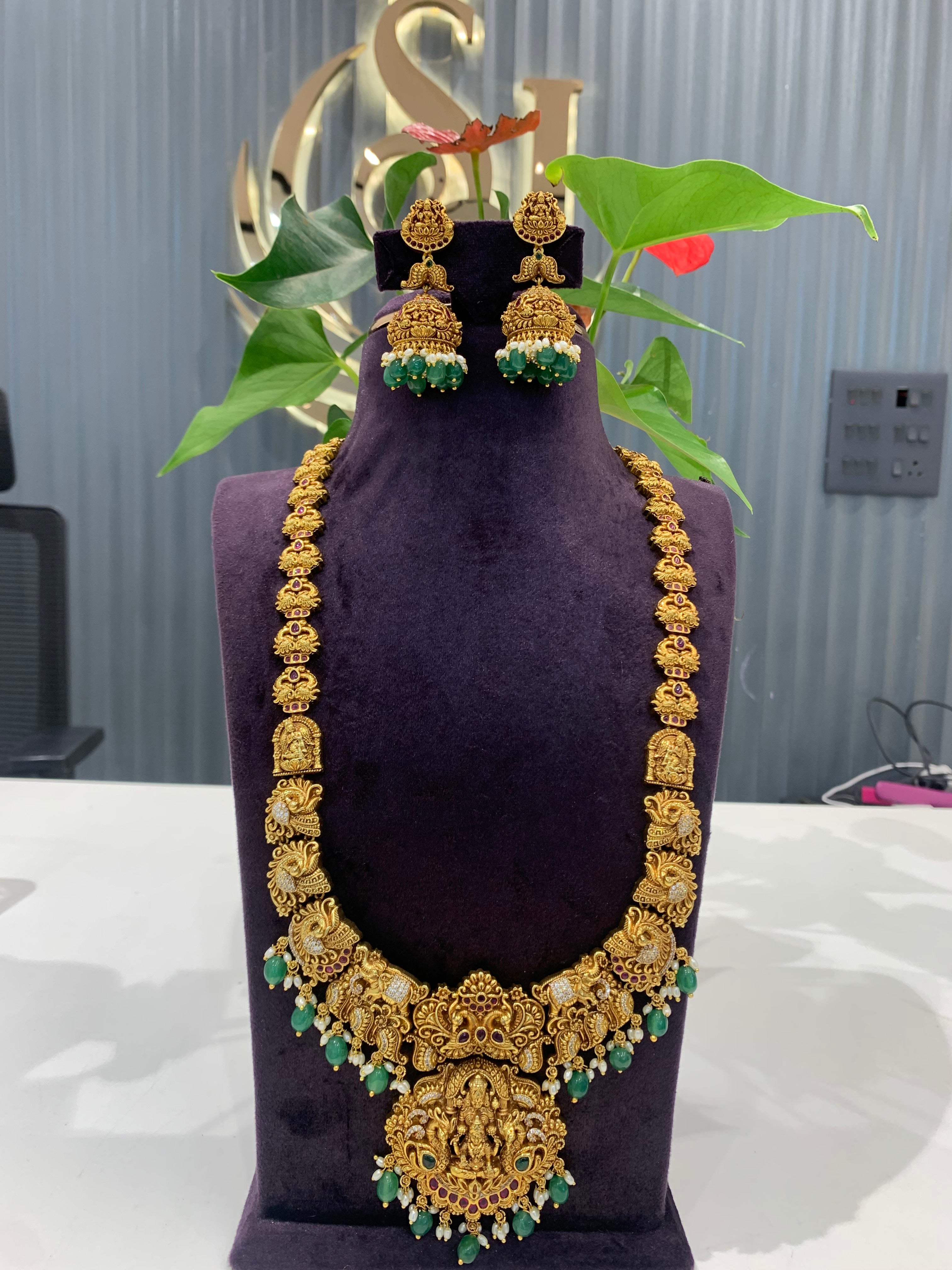 Beautiful nakshi 3D long haram