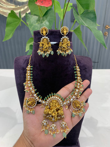 Beautiful customised ganesh necklace