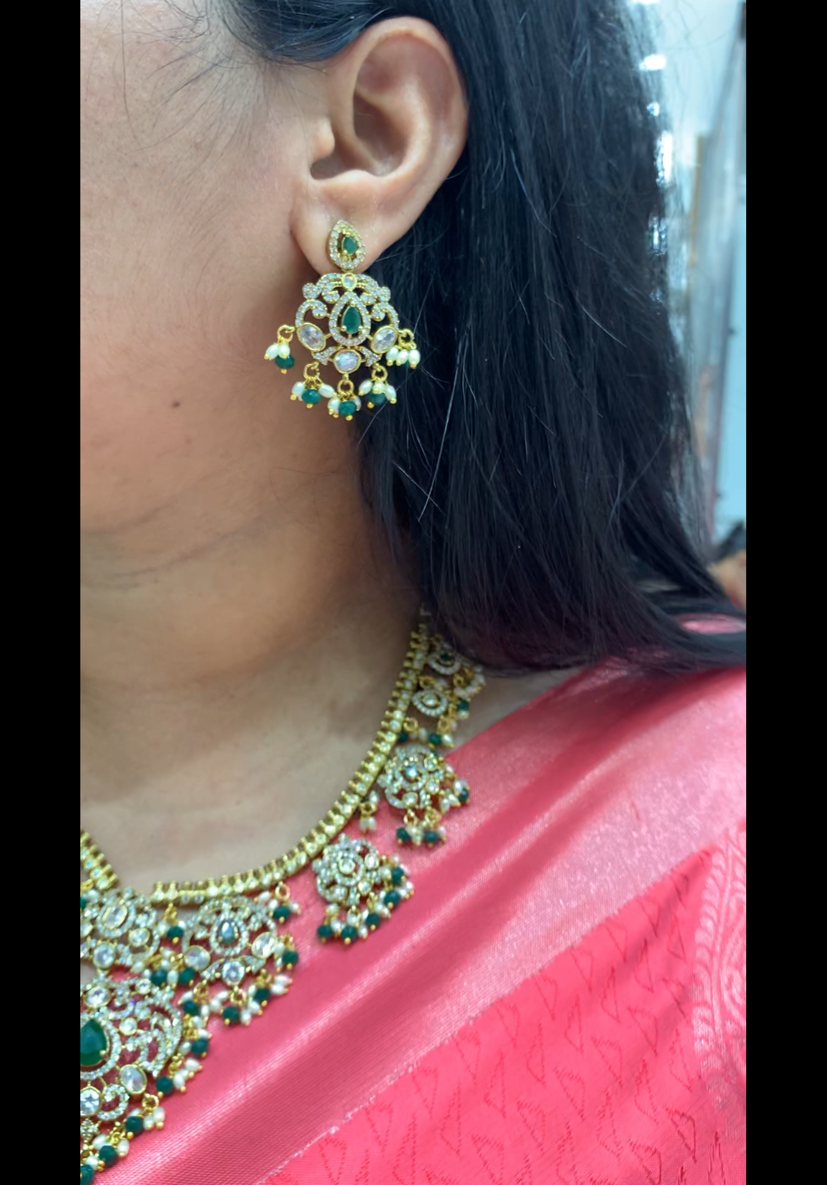Beautiful guttapusala necklace