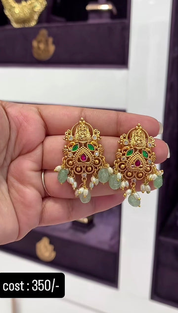 Beautiful nakshi studs