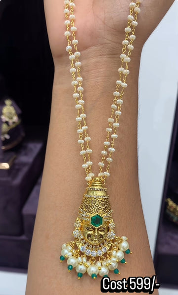 Beautiful balaji pendant chain