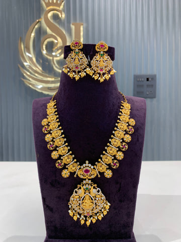 Beautiful nakshi necklace