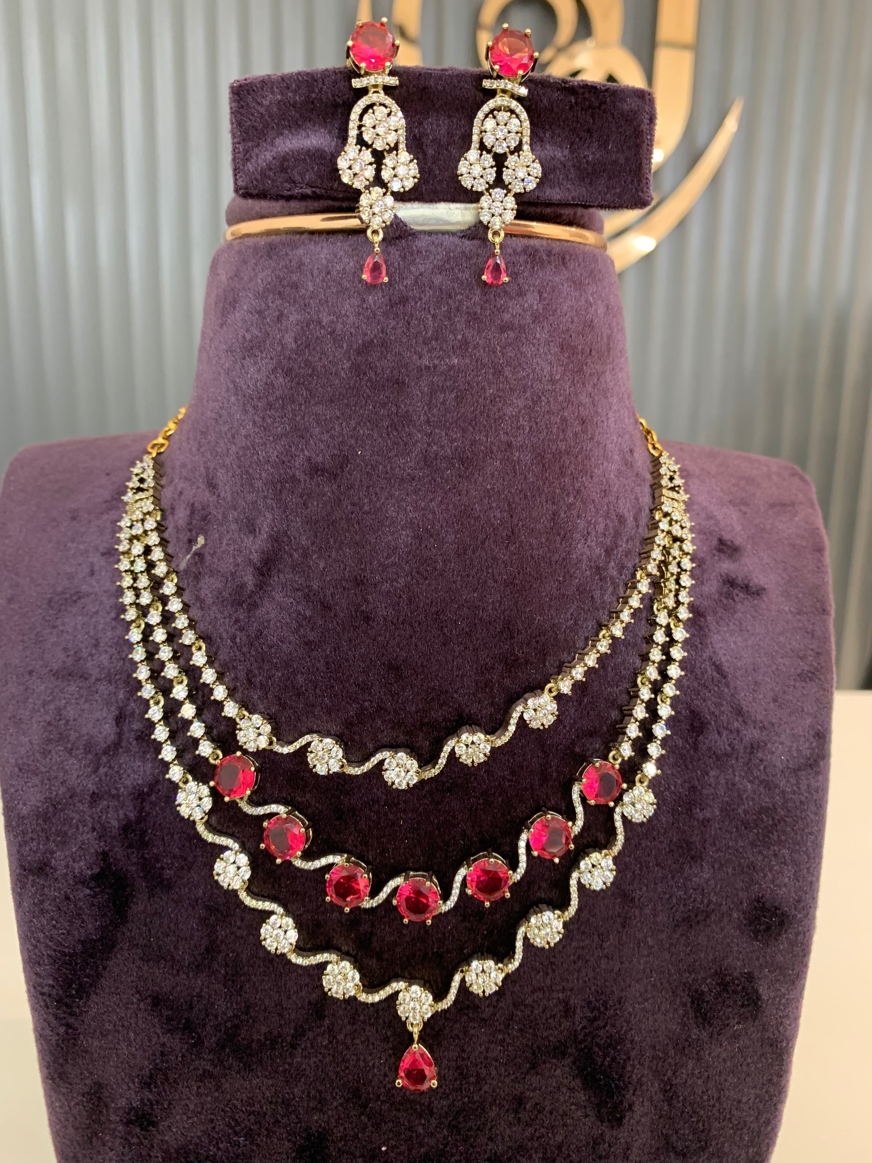 3 layer necklace