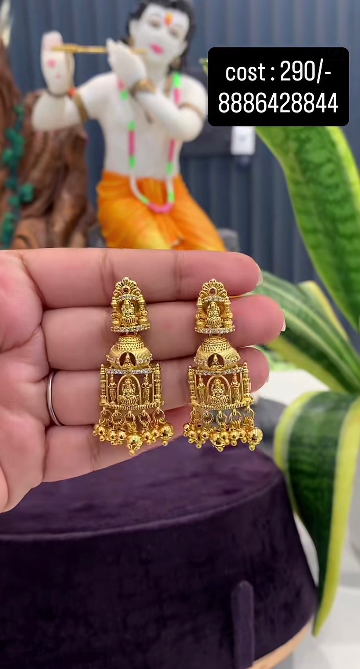 Beautiful traditional earrings
