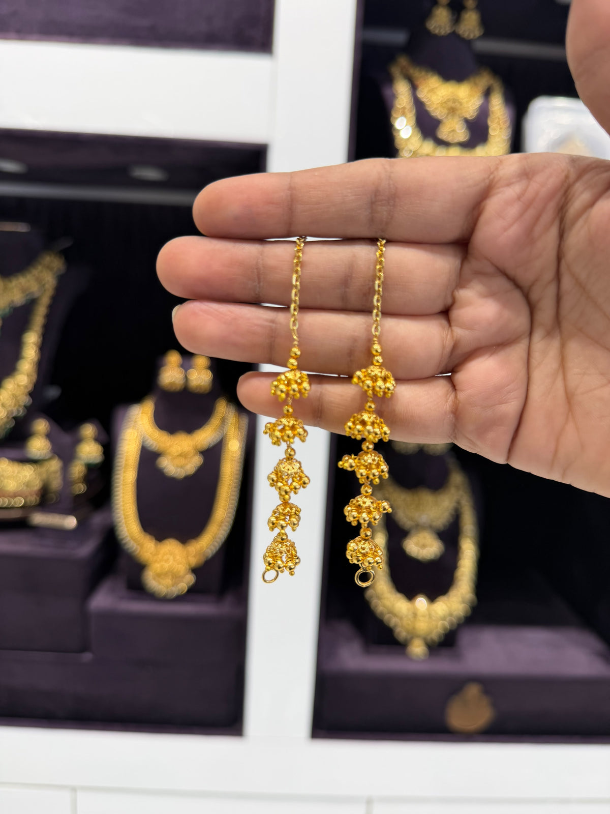 Beautiful handmade gold buttamatilu