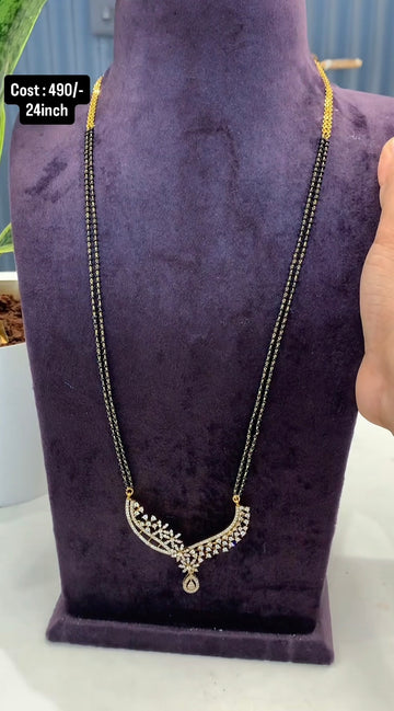 Beautiful customised long blackbeads
