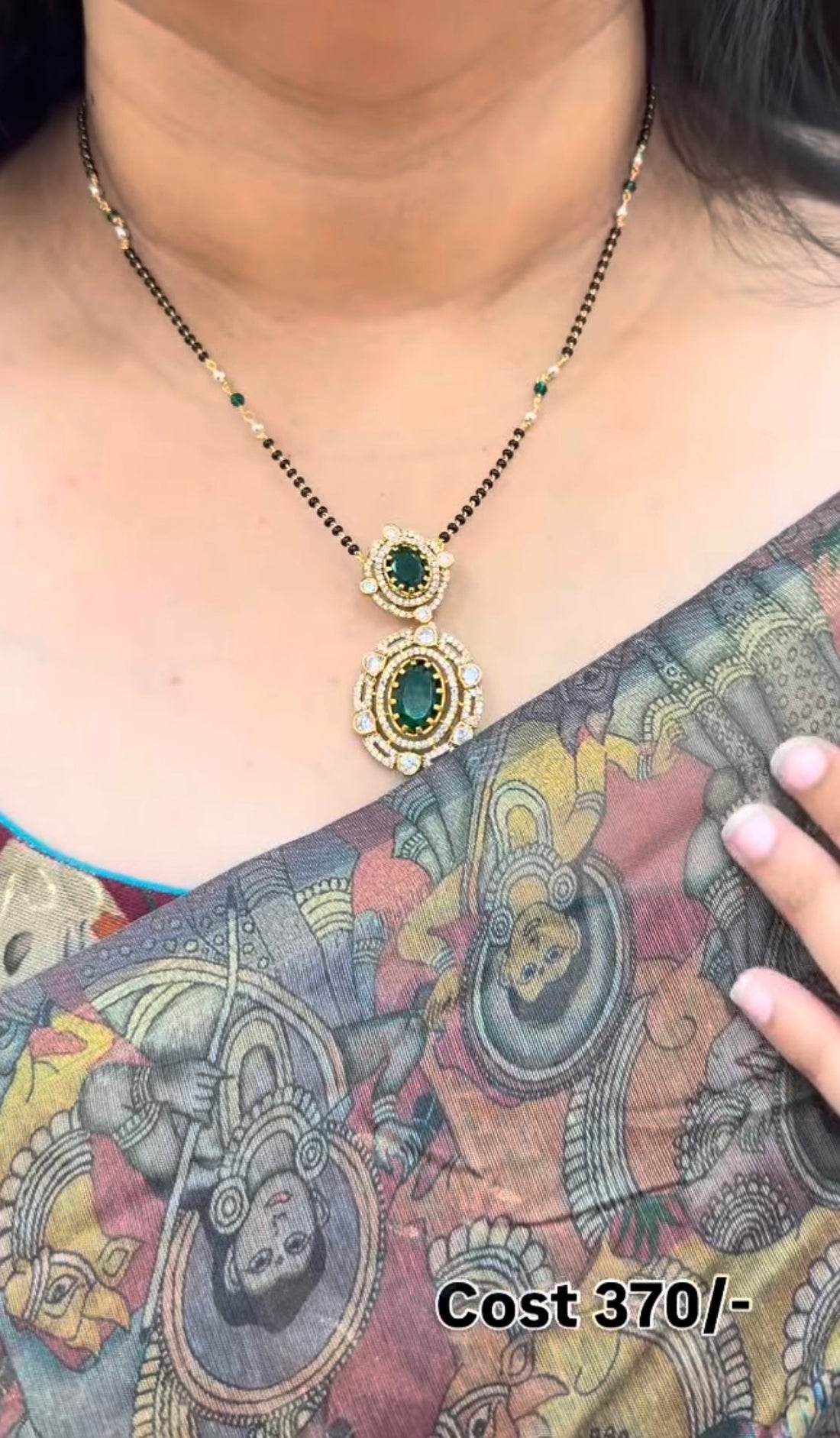 Beautiful Pendent with Blackbeads