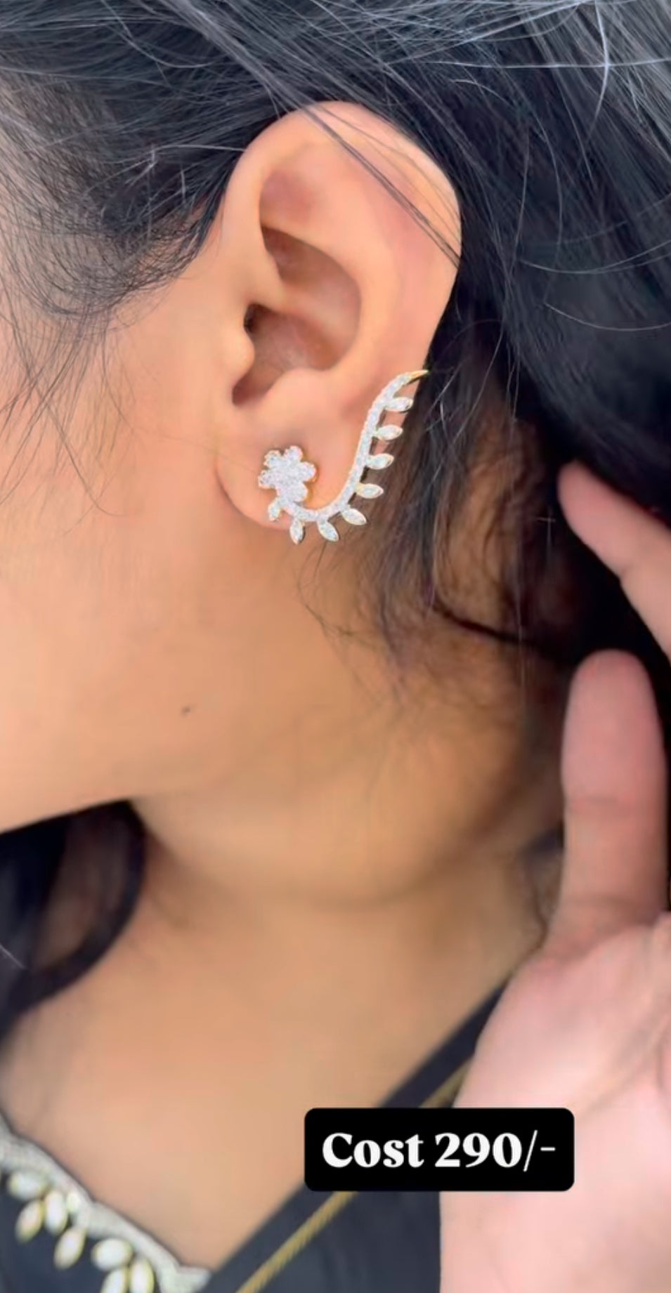 Beautiful earcuffs