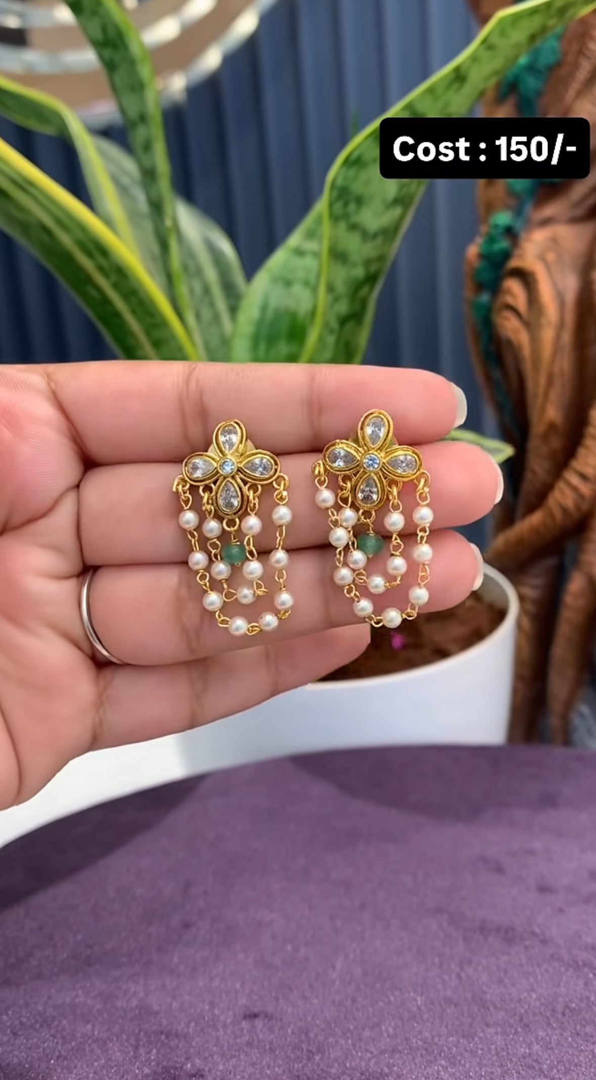 Beautiful customised  studs