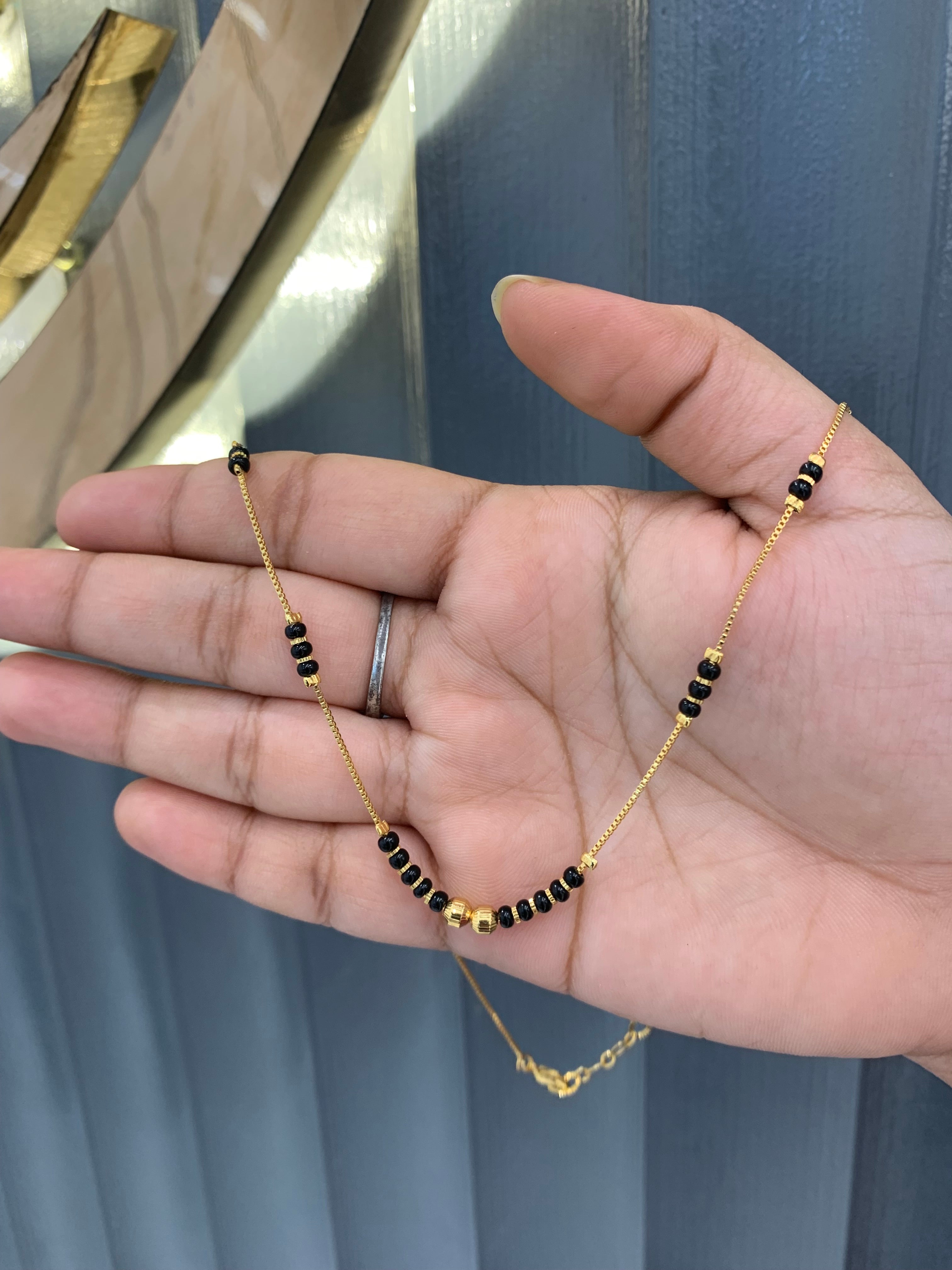 Beautiful black beads