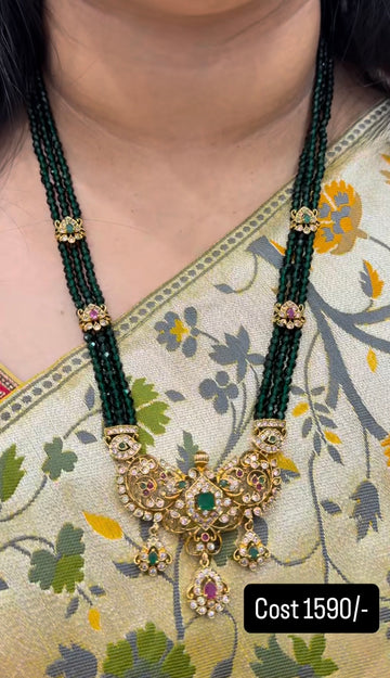 Beautiful Green Beads set