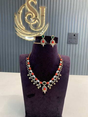 Beautiful pagadam beads set