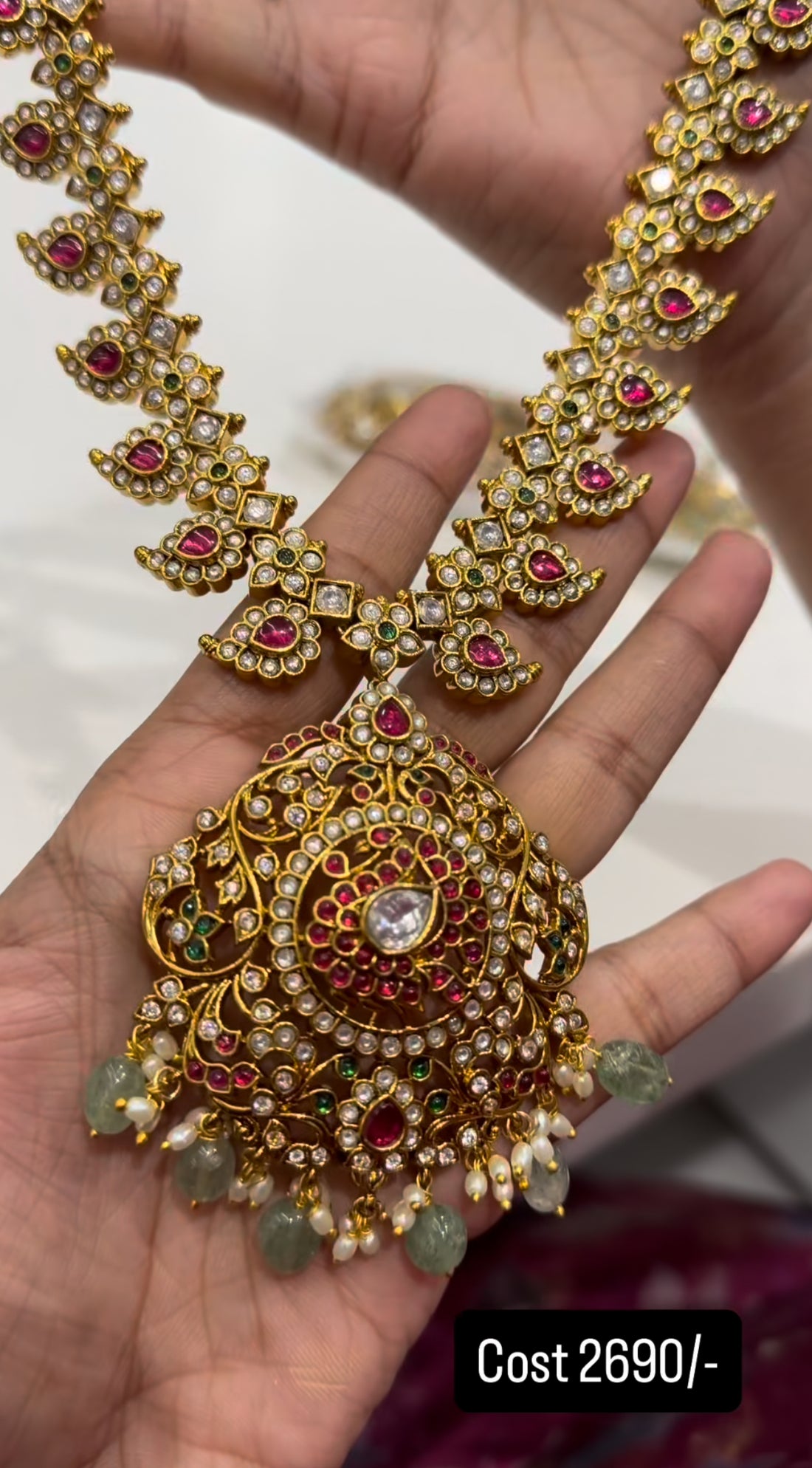 Beautiful jadav premium necklace