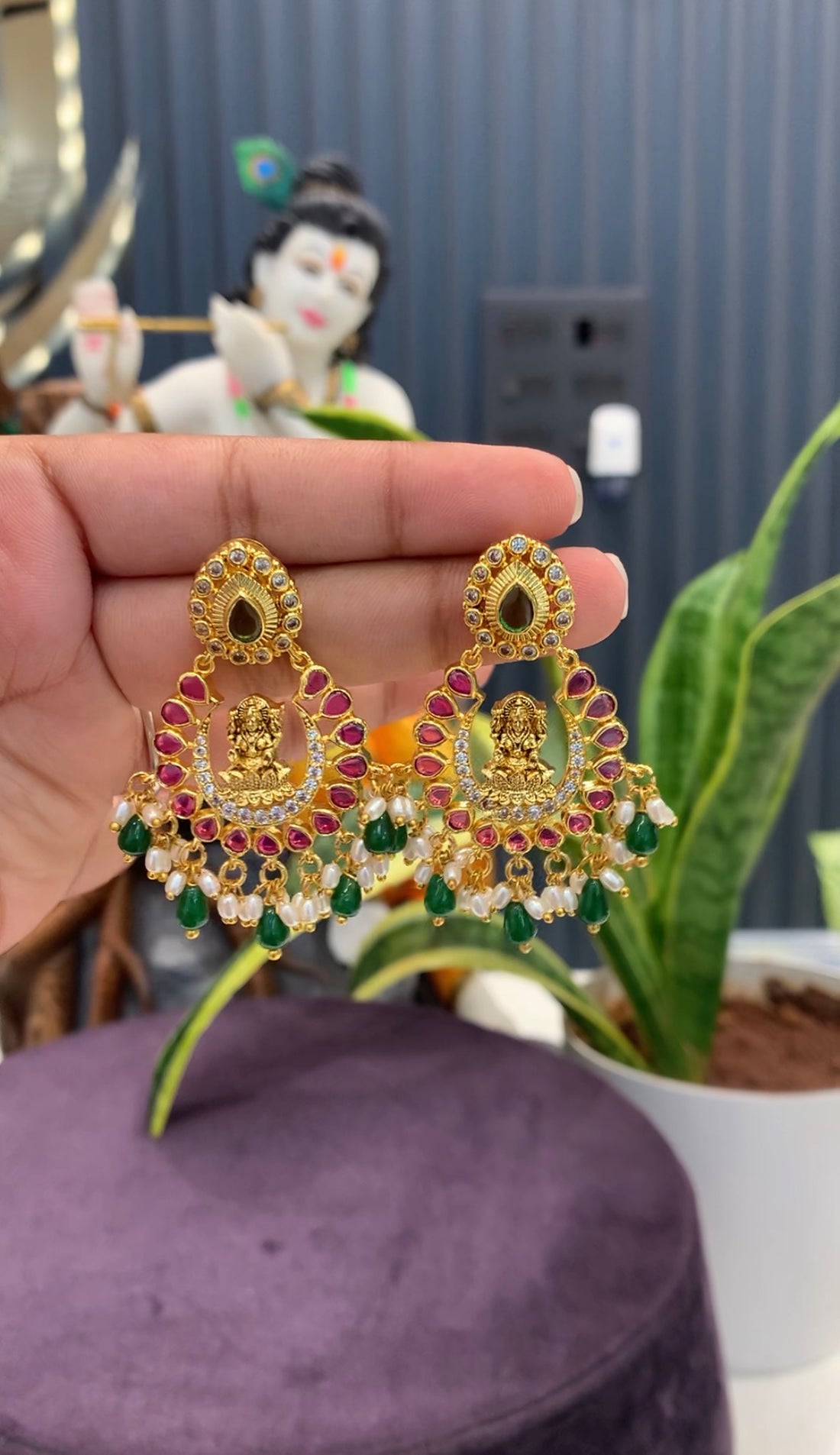 Beautiful customised chandbalis