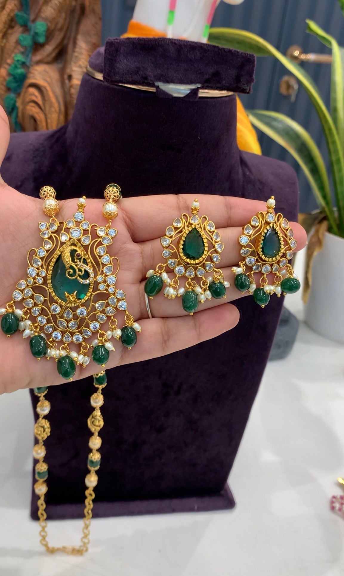 Because customised handmade pendant set