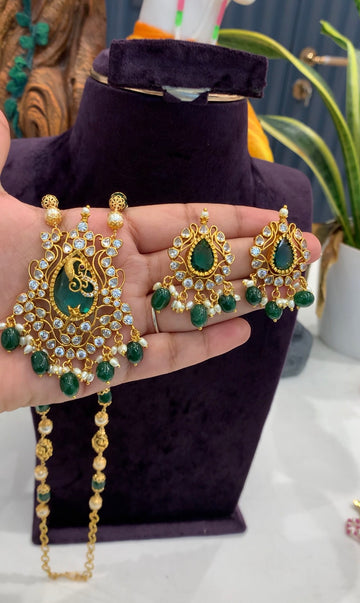 Because customised handmade pendant set