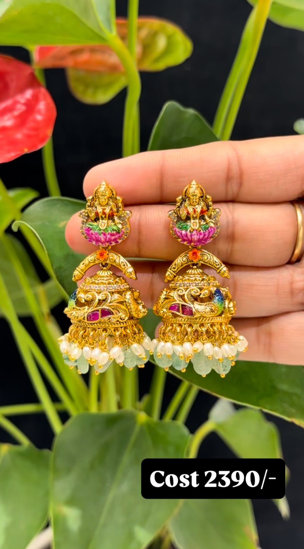 Beautiful meenakari beads set