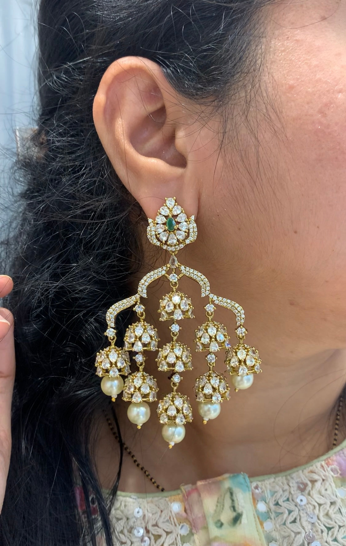 Heavy Hanging Earrings