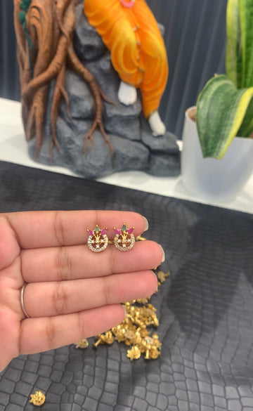 Beautiful screwback multi  studs