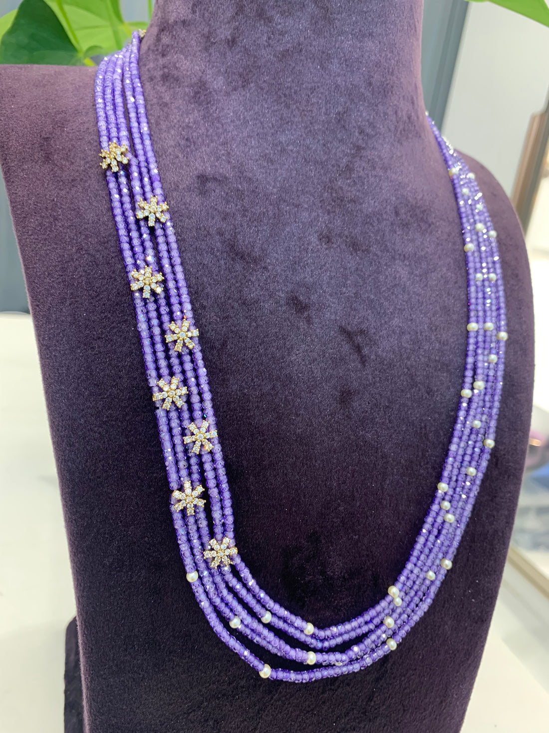 Beautiful Premium cz crystals beads set