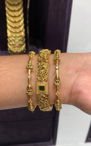 Beautiful combo bangles set of 3